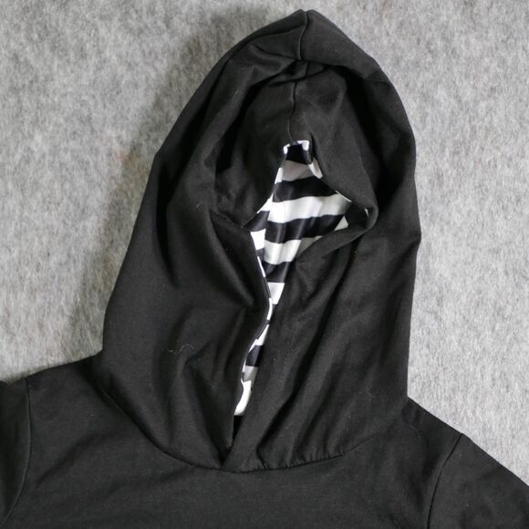 NWT Shein Size 18-24M Onesie Black 'Mama's Boy' Pumpkin' snap button closure - Picture 5 of 14